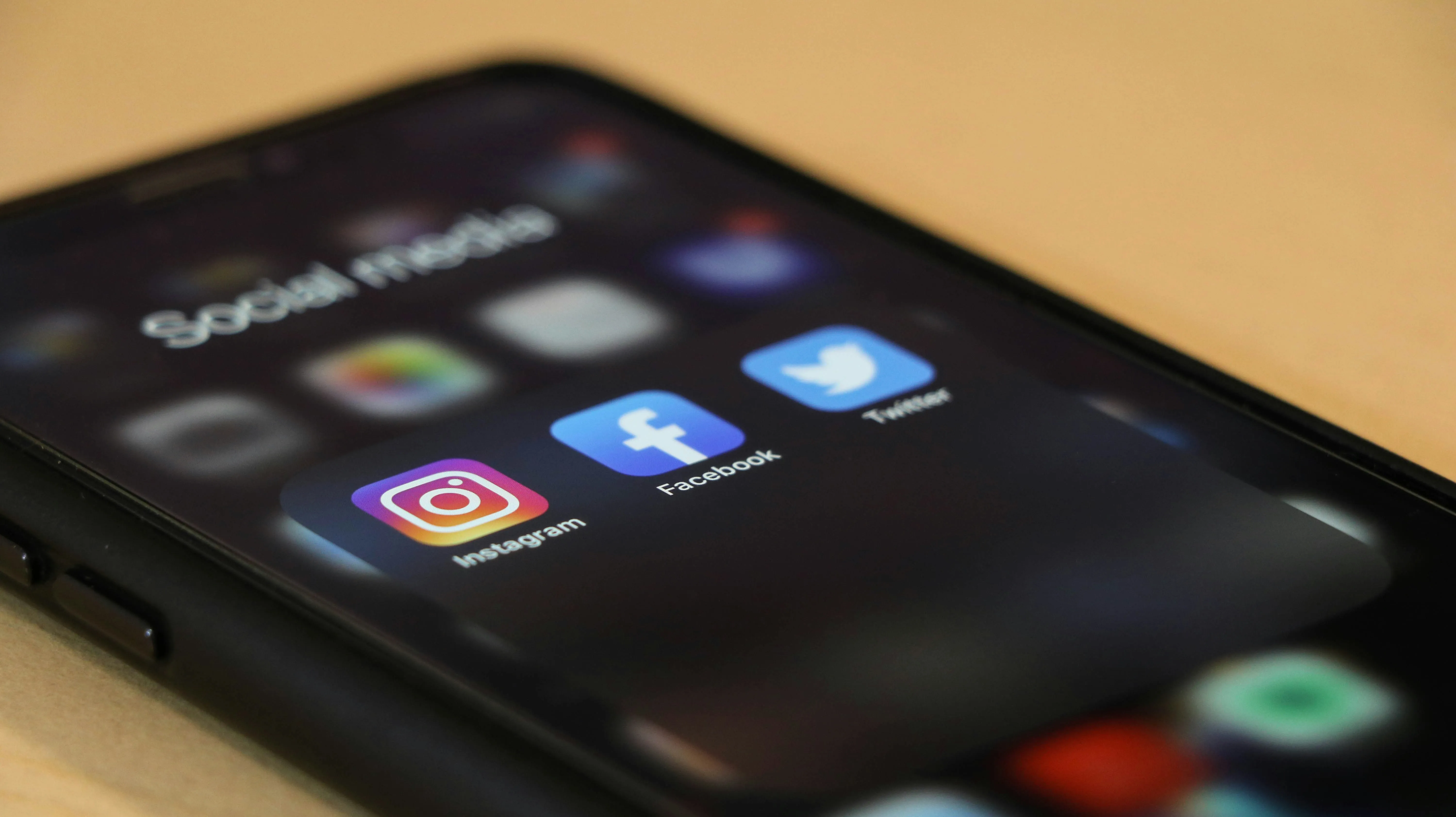 Social media content in production